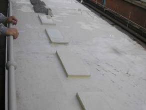 Cold applied Belzona roofing membrane system