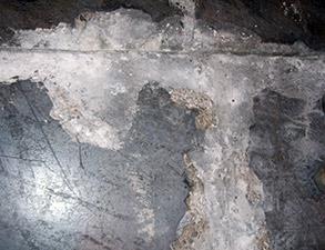 Severely deteriorated joints in concrete slabs